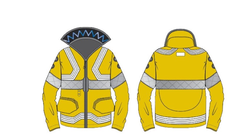 Customizable Cyberpunk Jacket – David Martinez Inspired LED Cosplay, Handmade image 3
