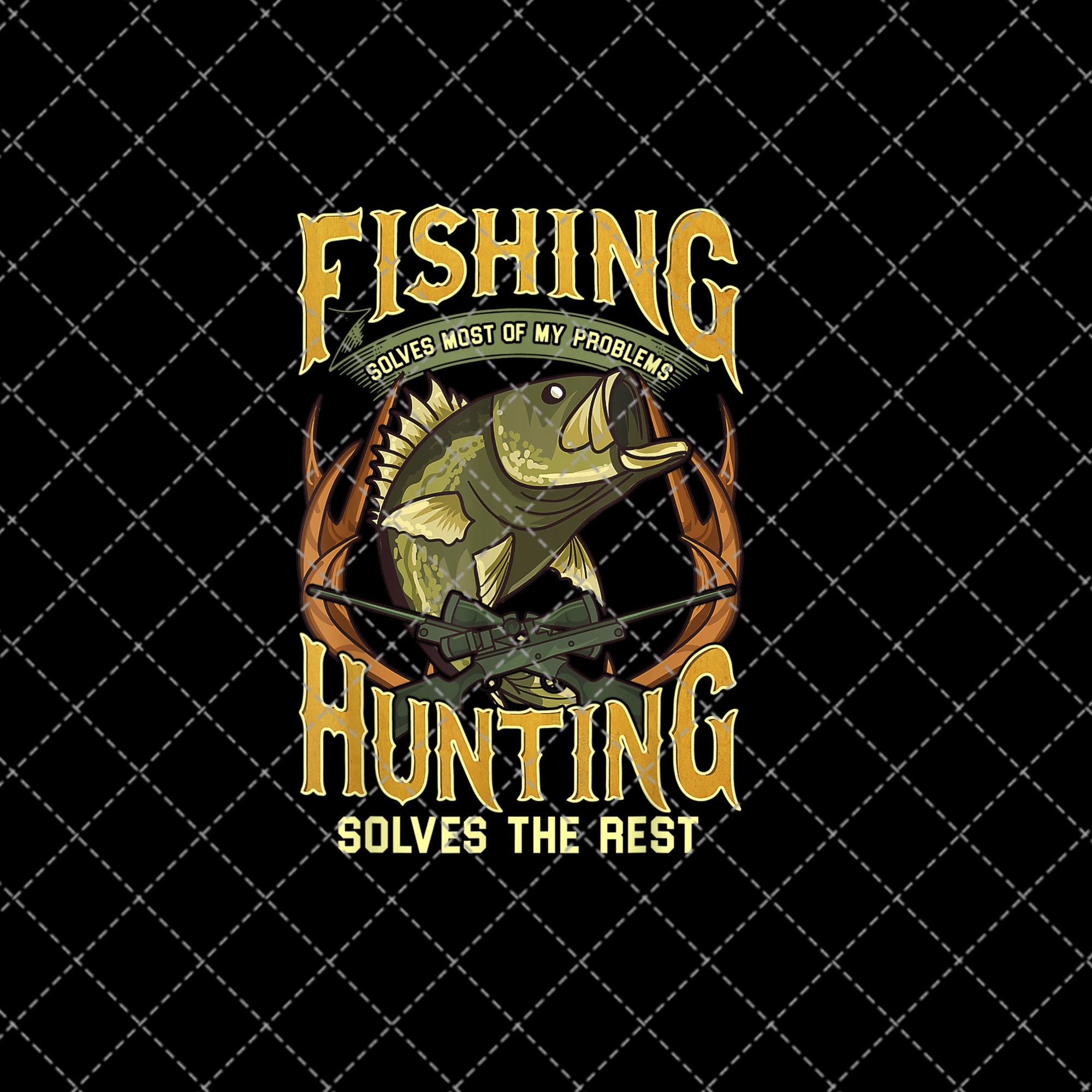 Cool fishing fishing logo design Png creative sublimation Etsy