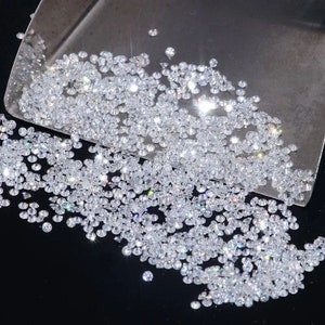 2.70mm Round Brilliant Loose Lab Grown Diamond CVD Diamond For Wedding Ring Conflict Free Diamond For Engagement Ring Def Colour VS1 Clarity