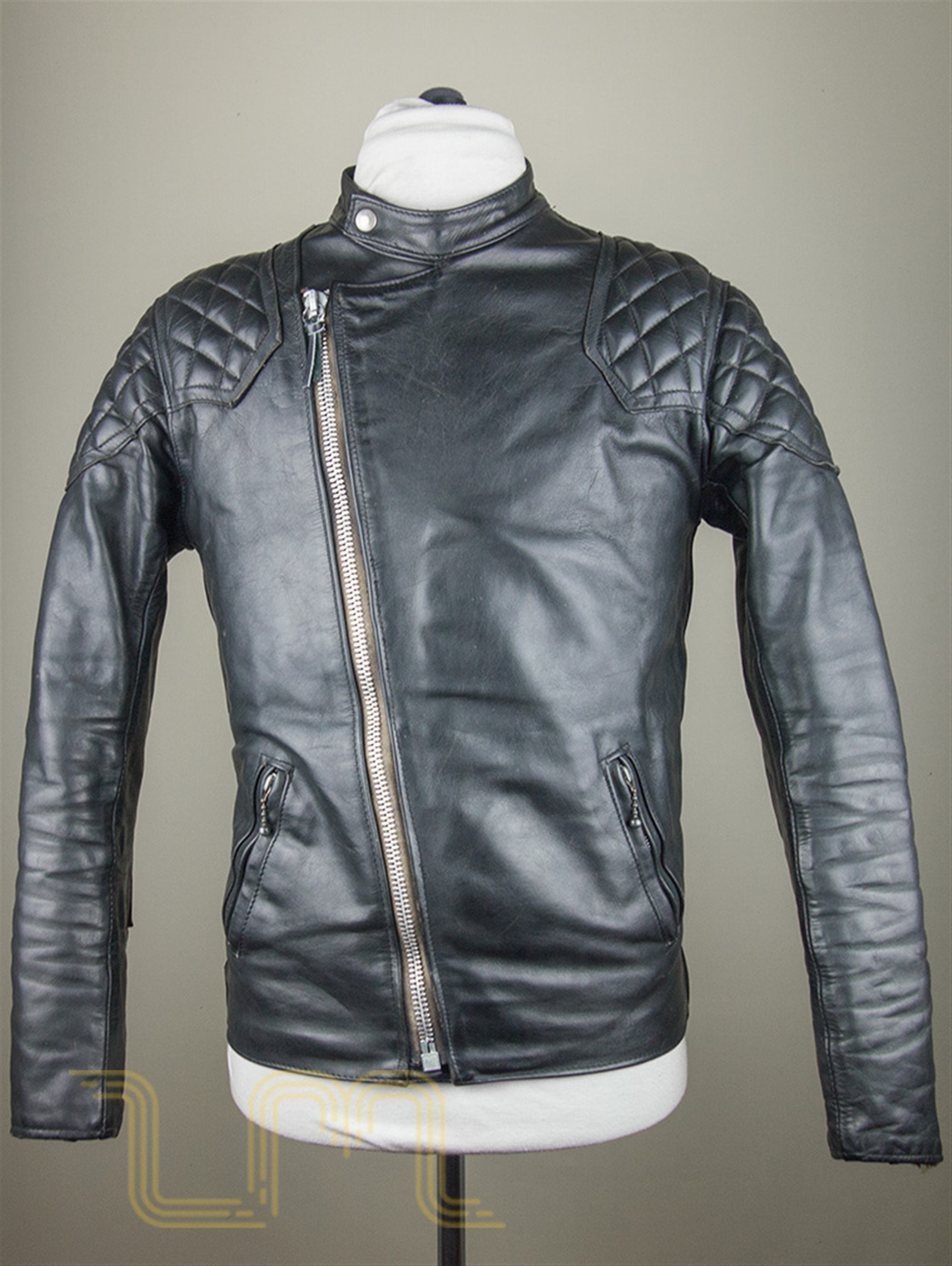 Men Leather Jacket Black Handmade Stylish Slim Fit Biker - Etsy