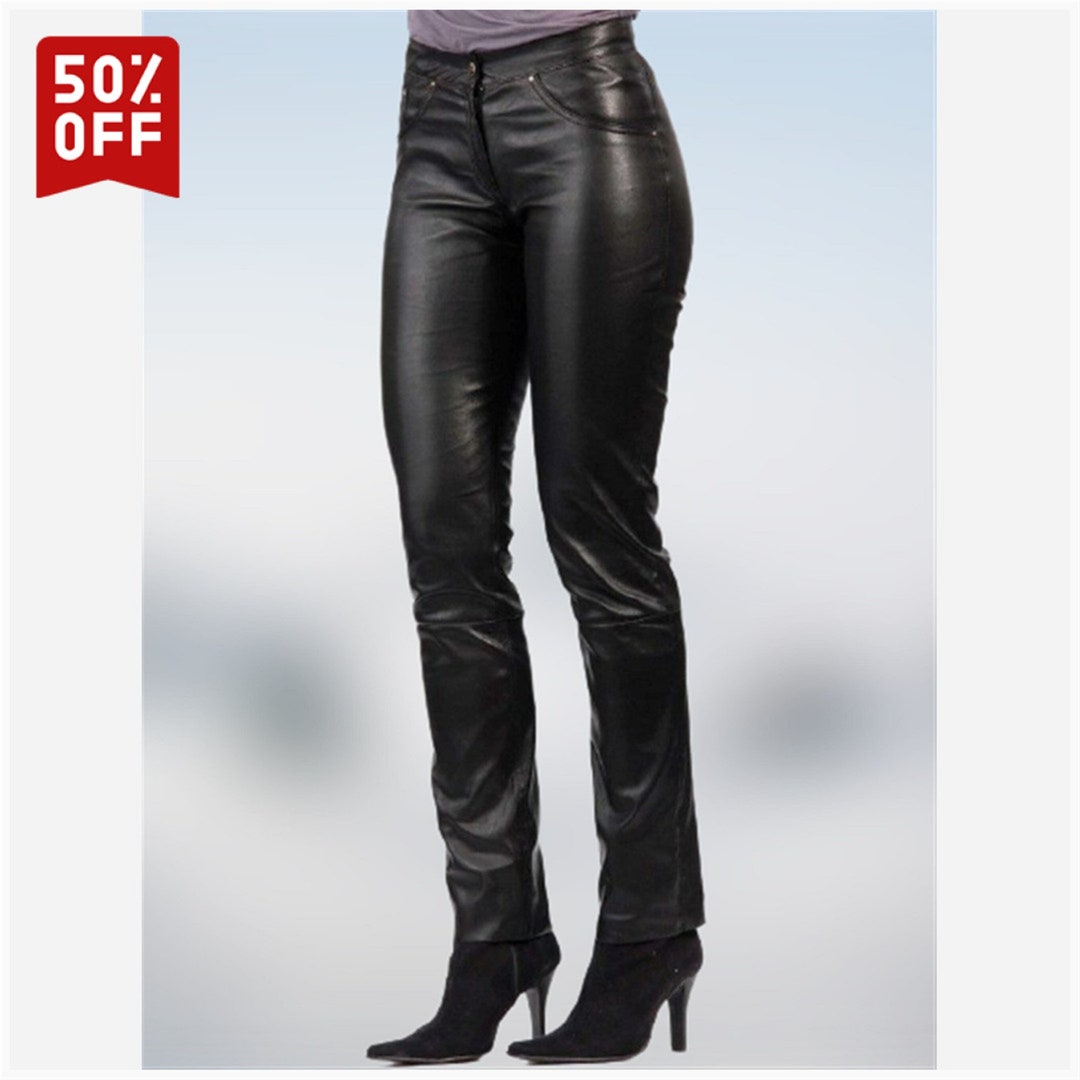 Women Leather Pant Genuine Soft Lambskin Sheep Leather Party - Etsy