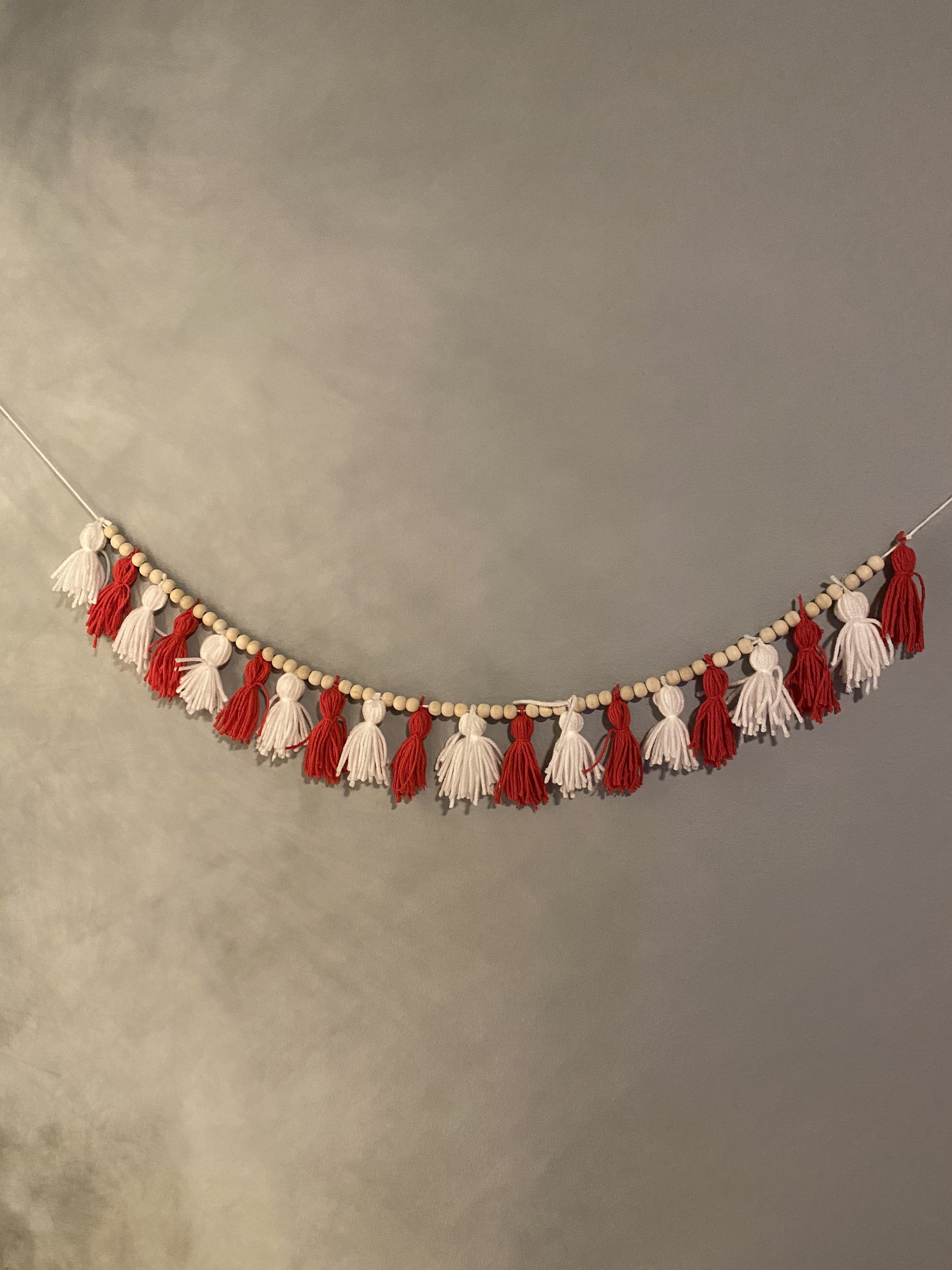 Holiday garland wall decor boho christmas wall Etsy