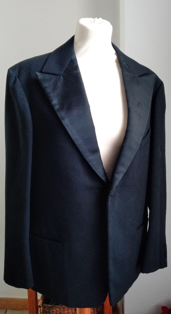 Antique black tuxedo jacket