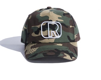 Reference Camo Unstructured Strapback Hat