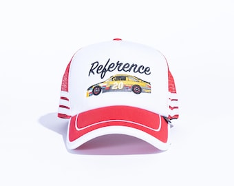 Reference Racing Trucker Hat White/Red
