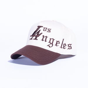 Reference LA "Kill The Hype" Style Snapback Cream/Brown Script