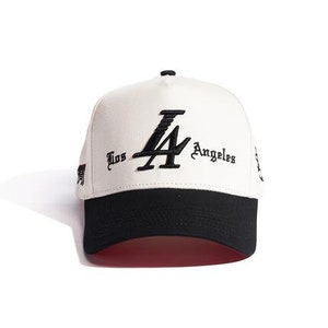 Referentie LA Oud-Engelse &#39;Kill The Hype&#39;-snapback crème/zwart Eén maat