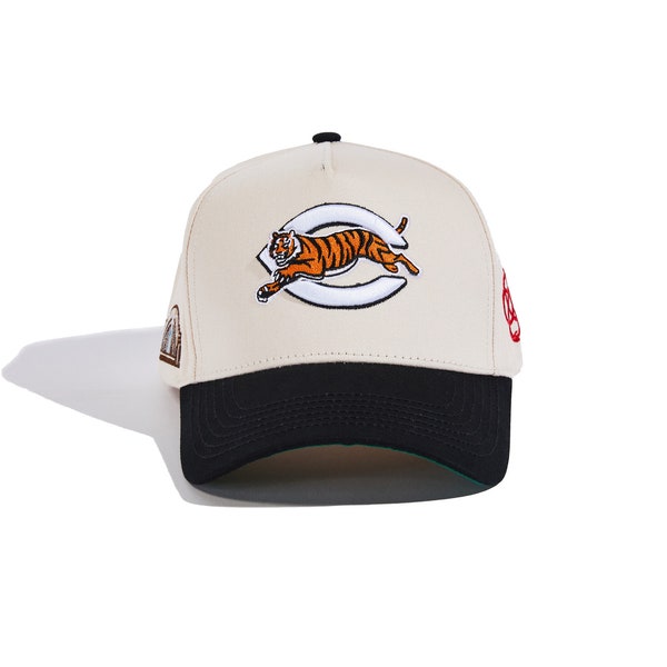 Cincinnatti Reds X Bengals Hat Cream/Black Brand New