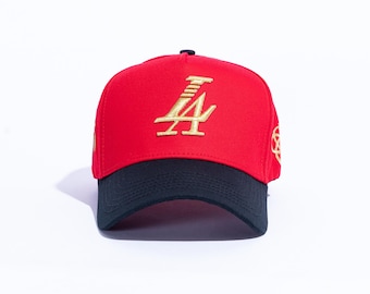 Reference LA Snapback Brand New Red/Black/Gold