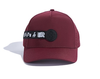 Aqualite Water-Resistant Reference Athletic Hat (Wine)