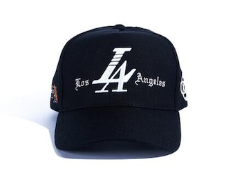 Référence LA Snapback style « Kill The Hype » vieil anglais, noir, taille unique