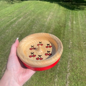 Cherry Decorative Jewelry Bowl