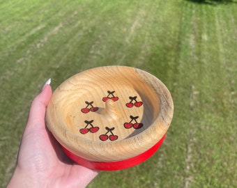 Cherry Decorative Jewelry Bowl