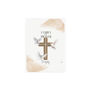 Pacotes de cartões postais, família e oração todos os dias, notas manuscritas, envelopes incluídos, conjunto de papelaria, cartões para manter contato