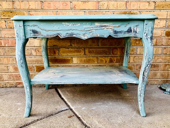 Shabby chic corner table deals