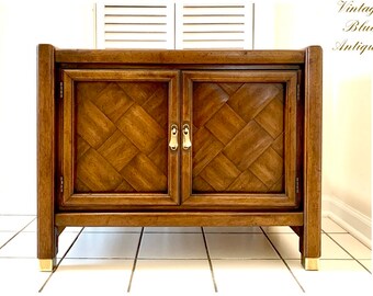 Vintage Wooden Nightstand with Dresser, African Mahogany Side/End Table, Antique Furniture, Vintage Sofa Table,