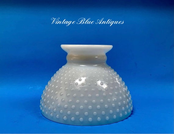 Vintage Large White Milk Glass Hobnail Lamp Shade Australia Vintage Large White Milk Glass Hobnail, White Hobnail Lamp Shade