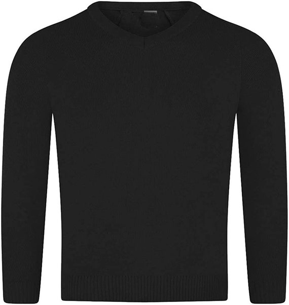 girls v neck school jumper