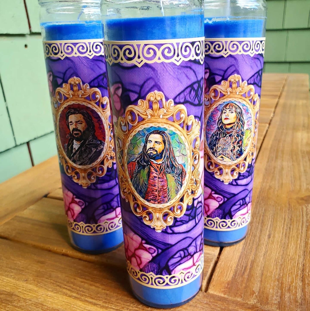 Nandor the Relentless What We Do in the Shadows Inspired Prayer Candle