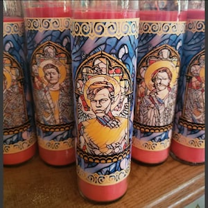 Jack Supernatural Inspired Prayer Candle
