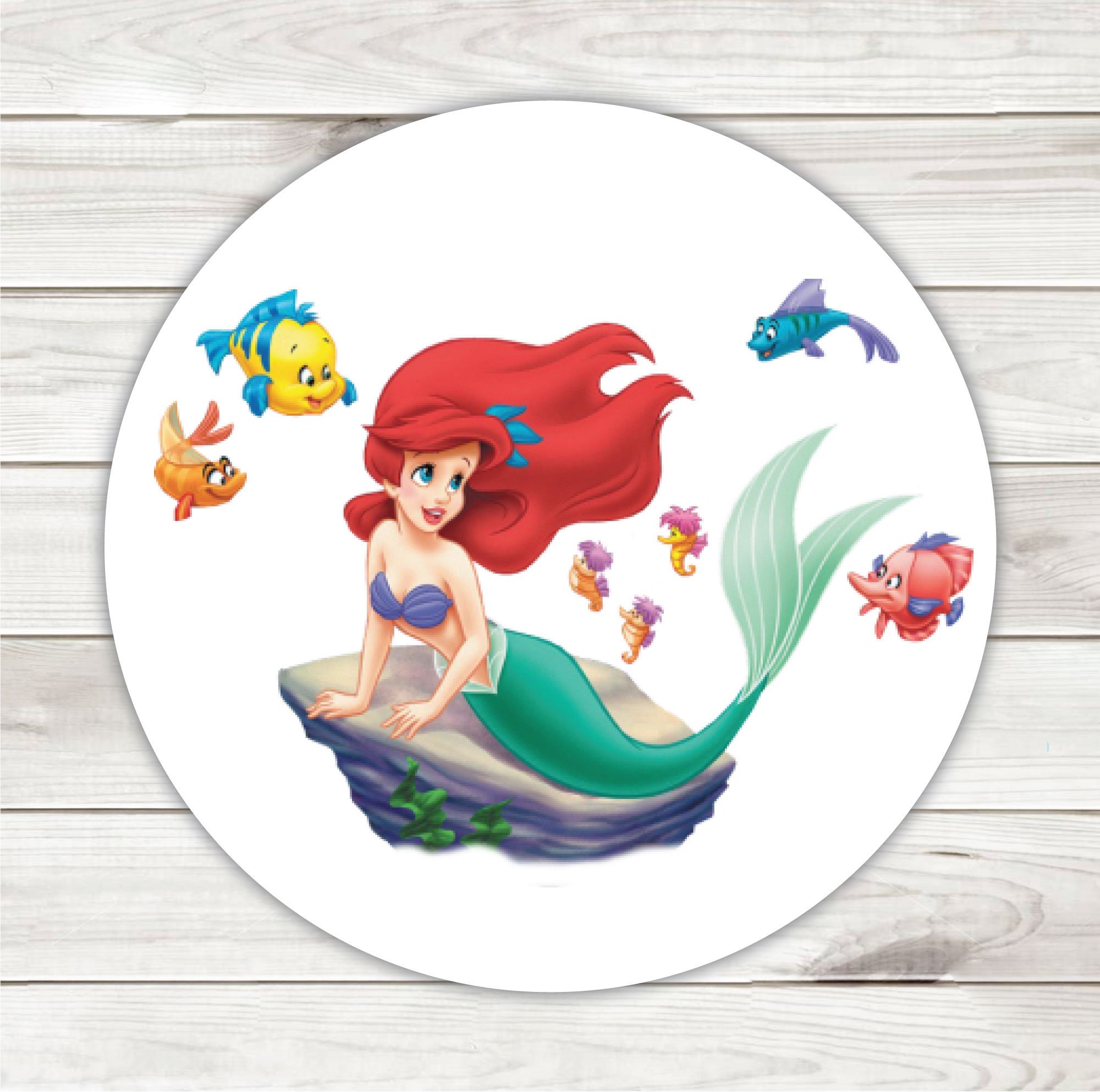 Personalized Ariel Round Stickers Ariel Birthday Party Etsy personalized-ariel-round-stickers-ariel-birthday-party-etsy