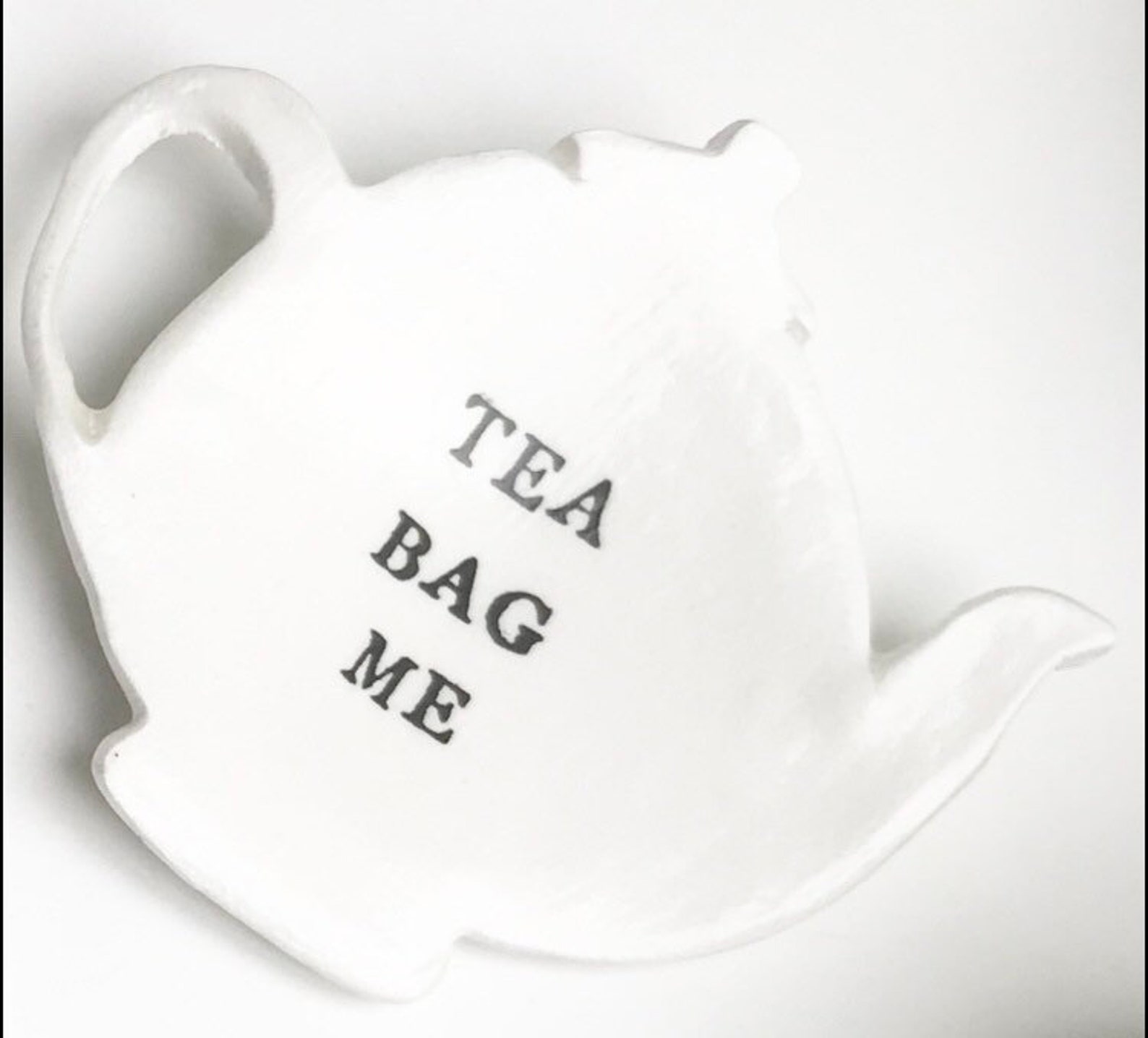 Handmade Clay Tea Bag Dish/Holder/Tidy Tea Bag Etsy