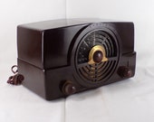 1949 Zenith AM FM Bands Radio Restored and Working. FREE Shipping