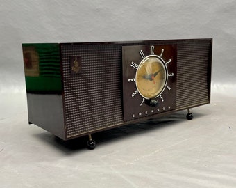 1957 Arvin Atomic Mid Century Radio Model 2573. Beautiful and - Etsy