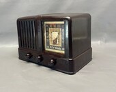 1939 RCA Radio Restored and Working FREE Shipping Vintage Radio Mid Century Radio Antique Radio