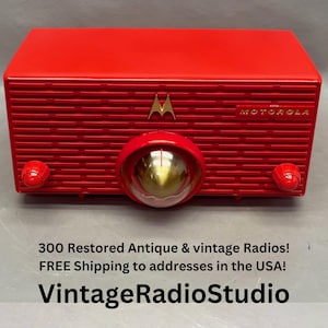 VintageRadioStudio. 300 Restored and Working Antique and Vintage Radios.  FREE shipping to addresses in the United States!