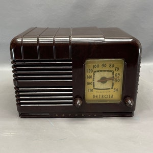 1940 Detrola Radio Model 342. Restored and Working. FREE - Etsy