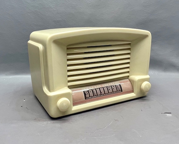 【中古】 Wnyc Radio New York， 12th Dec Leadbelly＆WoodyGuthrie VRS0264 1948 General Electric Radio Restored and Working