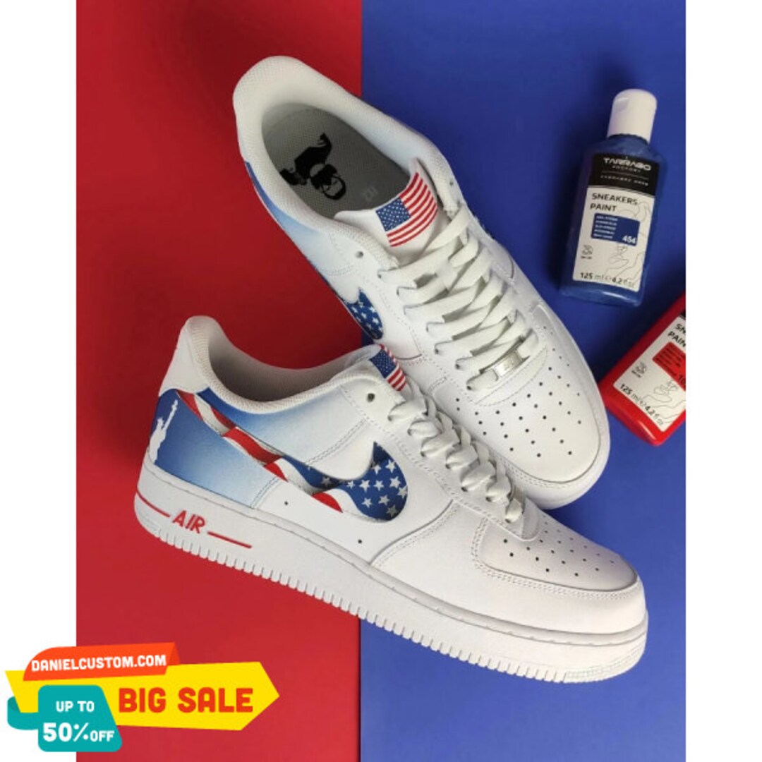 custom mexican flag af1