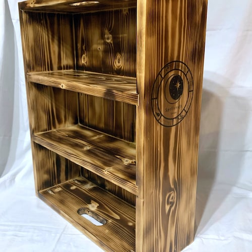 Crate Style Vendor Display Shelf, Craft Fair Market Trade Show