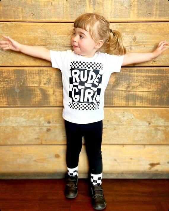 Rude Girl Children T Shirt Ska Oi Oi Punk Skinhead Baby Grow Body Suit Baby  Present Baby Clothes Alt Baby Music - Etsy Finland
