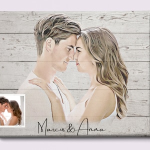 Individual couple picture, couple gift, anniversary Valentine&#39;s Day wedding anniversary JGA, partner picture, couple picture, gift loving couple, memory
