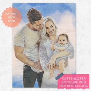 Personalized gift for family | Family picture poster | Family poster | Birthday gift | Christmas gift | Digital family picture