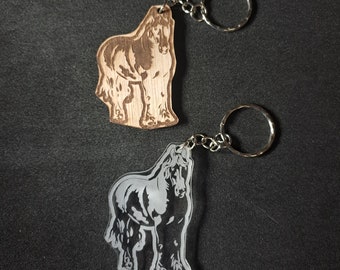 Horse Keyring Keychain, Horse, Gift, Birthday Present, Horse Lover, Gift for Her, Gift for Him, Gift for Kids, Party Gift, Mother's Day