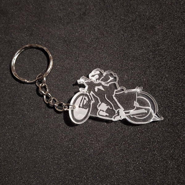 Speedway Bike Keyring, Bike Keyring, Gift, Birthday, Keyring, Father's Day, Gifts for Him, Gifts for Her, Gifts for Kids