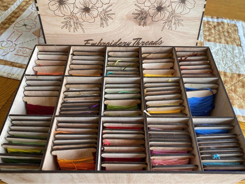 Restyle Storage Box for Embroidery Thread 