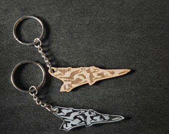 Vulcan Airplane Keyring, Vulcan Keyring, Avro Vulcan, Plane Keyring, Gift for Him, Gift for Her, Gift, Birthday, Party Gift