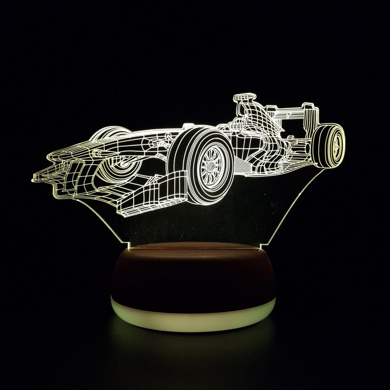 Formula 1 led night light