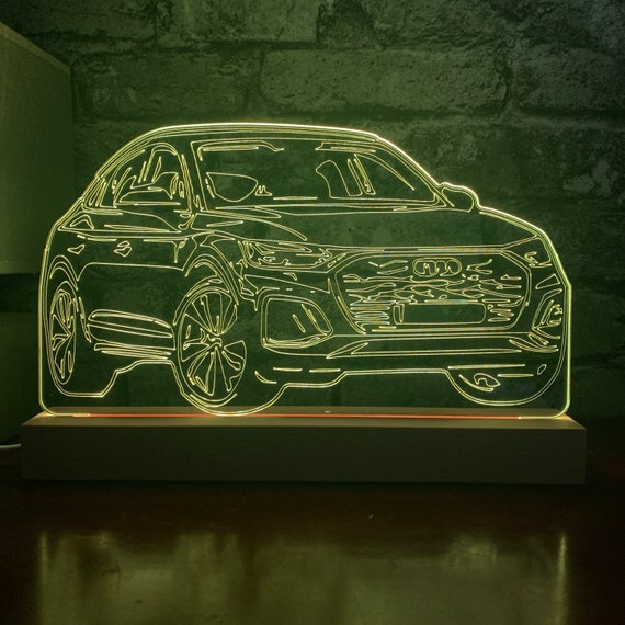 Sportwagen Q5 LED-Licht, Auto-Nachtlicht, Sportwagen-Lampe, LED