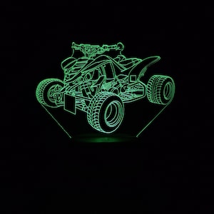 Quad Bike LED Night Light, Quad Bike Gift, Quad Gift, Gifts for Him, Gifts for Her, Night Light, Night Lights, LED Light, Bedroom Light
