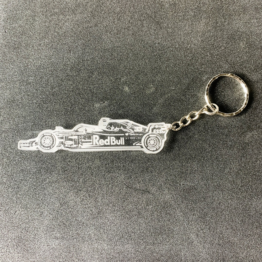 キーホルダー・キーリング LMORPHOSE Keyring F1 racing car RedRed 1pcs Mini Ferrari Formula F1 Keychain Zinc Alloy Metal