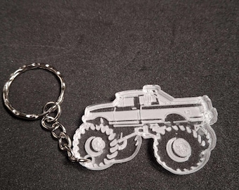 Brelok do kluczy Monster Truck, Monster Truck, Brelok do kluczy Monster Truck, Prezent dla Niego, Prezent dla Niej, Prezent, Urodziny, Prezent na imprezę