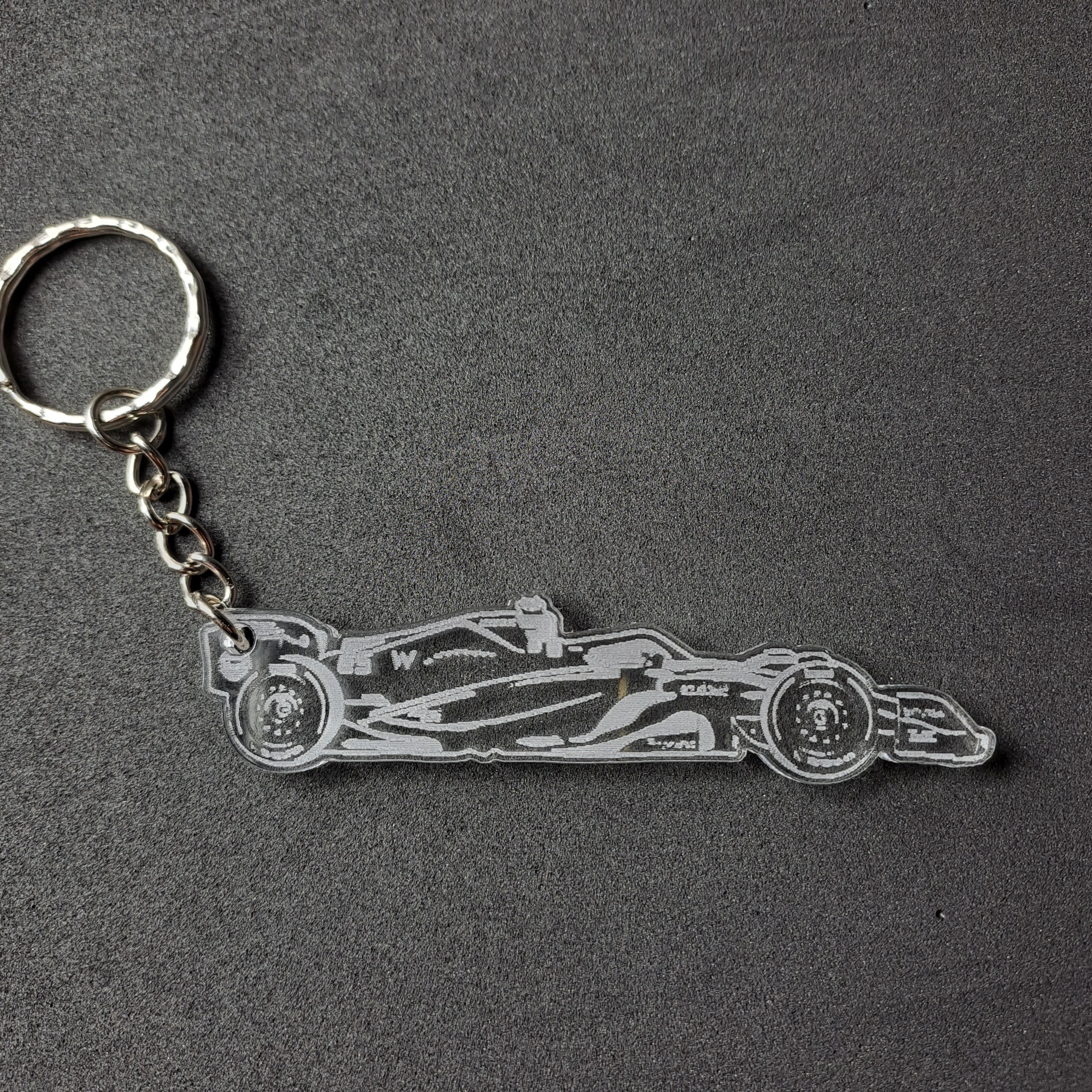 Alexander Albon #23 Keyring Keychain, F1 Keychain, Formula 1 Keychain, Formula 1, F1 Keyring, F1 Gifts, F1 Williams, F1 Gifts for Him
