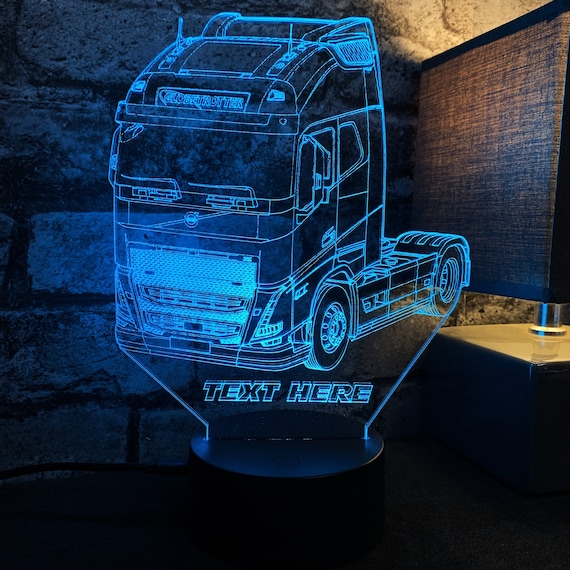 Targa Luminosa Camion Personalizzata - LED RGB Con ... - Fat Cow - Foto 12