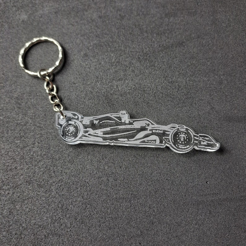 Alexander Albon #23 Keyring Keychain, F1 Keychain, Formula 1 Keychain ...