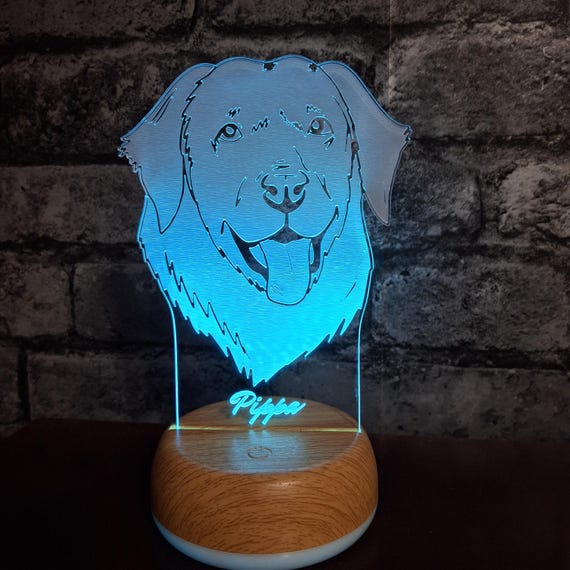 Dog night light hot sale